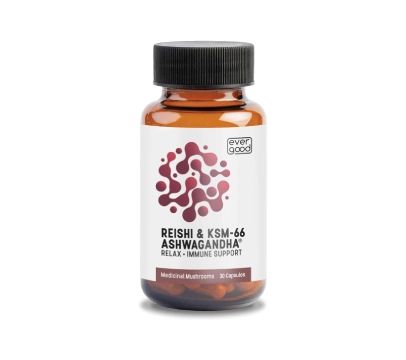 Reishi and KSM-66 Ashwagandha
